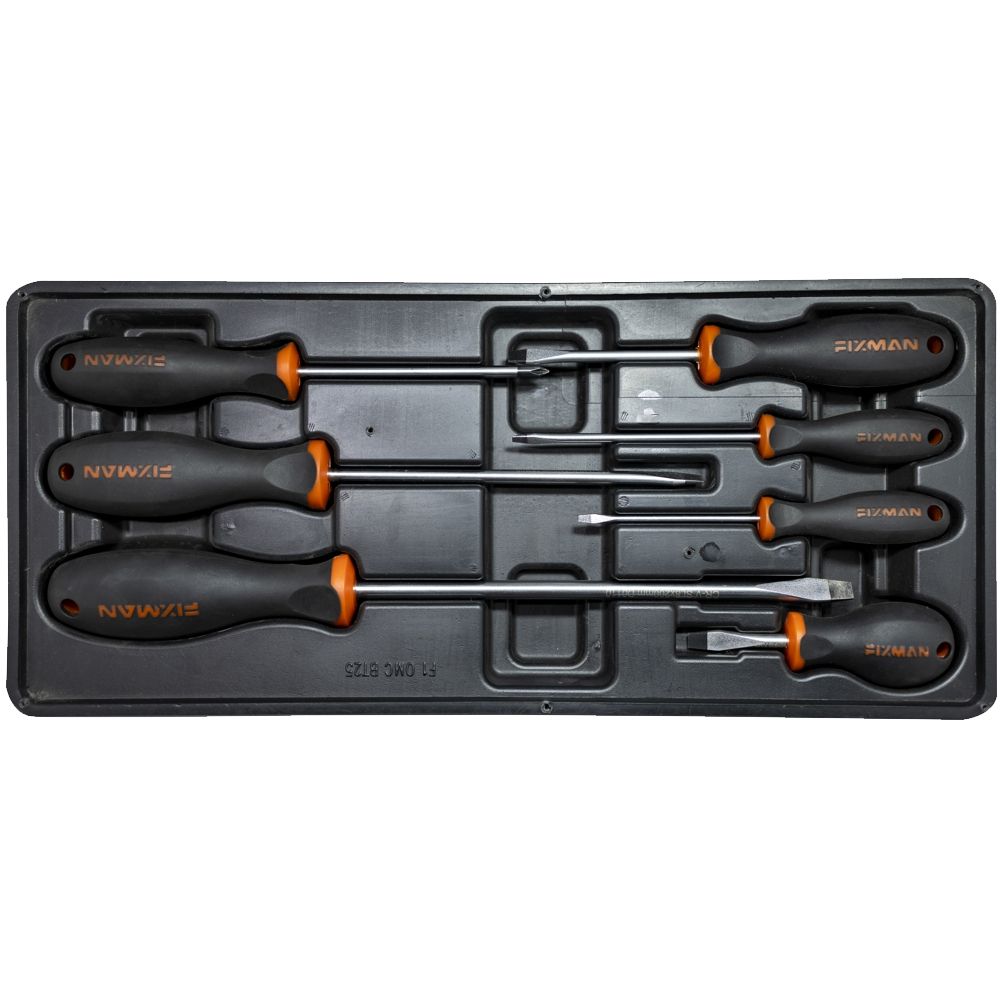 FIXMAN 7-pc Slotted Screwdrivers